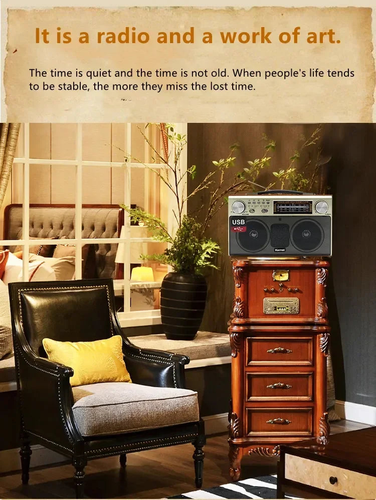 EchoWood Classic Radio Speaker