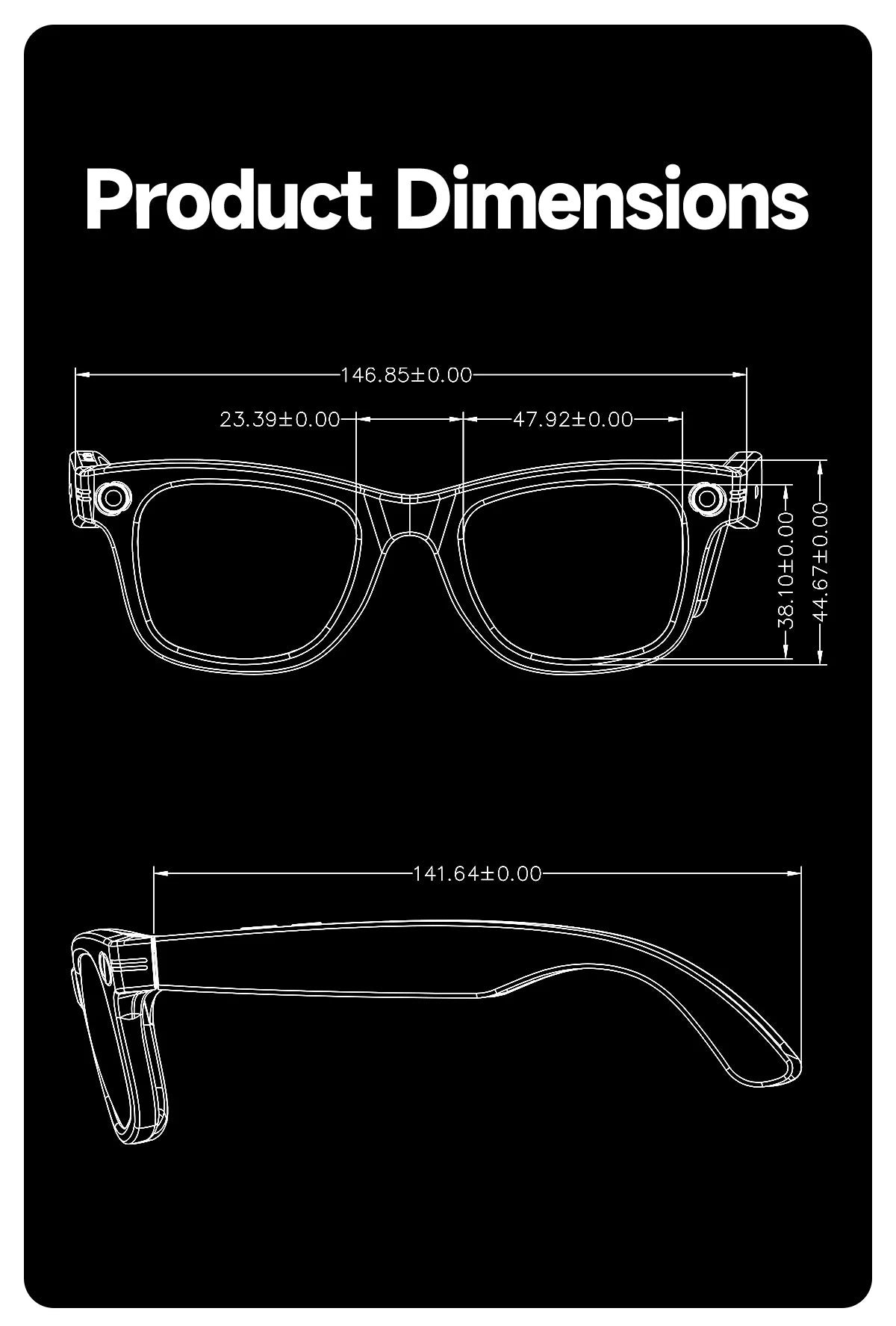 VisionPro AI Smart Glasses