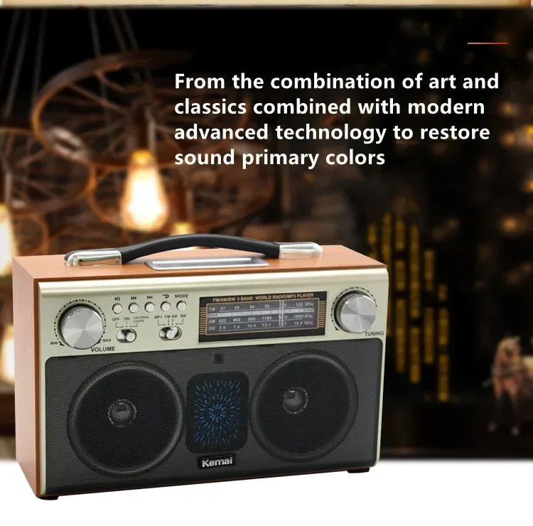 EchoWood Classic Radio Speaker