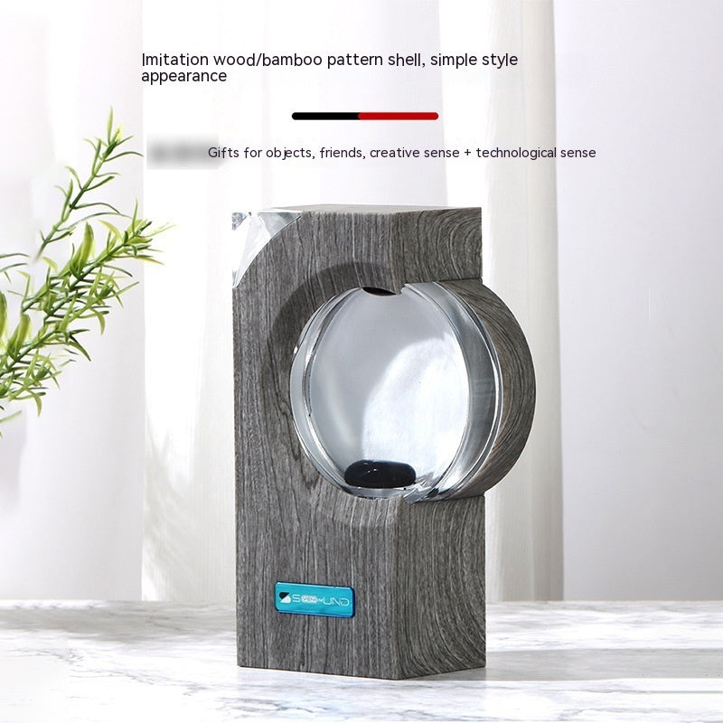 Dancing Ferrofluid Bluetooth Rhythm Speaker – LED Visualizer, Touch Control, 360° Sound