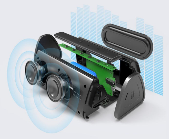 Waterproof Outdoor Bluetooth Speaker – Rugged Bass, All-Day Battery