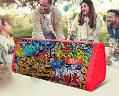 Waterproof Outdoor Bluetooth Speaker – Rugged Bass, All-Day Battery