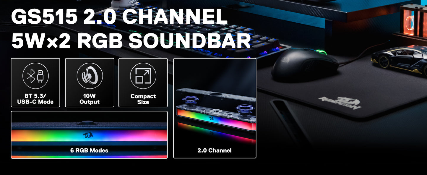 Redragon GS515 Desktop Soundbar