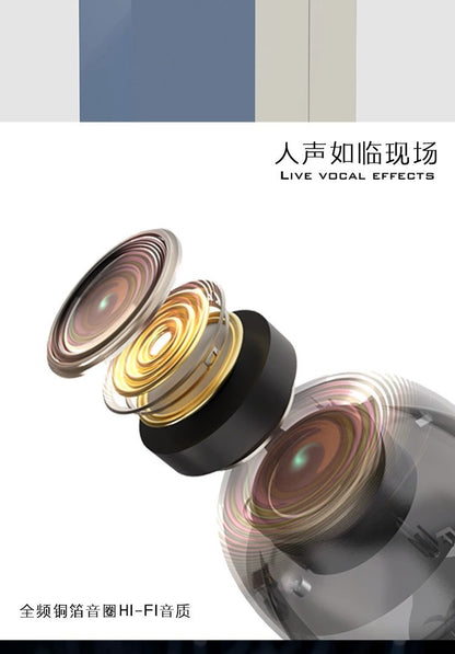 Magnetic Fluid Bluetooth Speaker – 3000 mAh, 40-20 kHz Glass Design