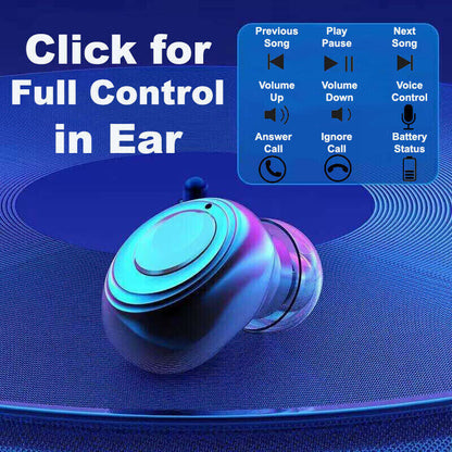 TWS 5.1 Sports Bluetooth Earphones – Waterproof, Ultra-Light Fit, Touch Control