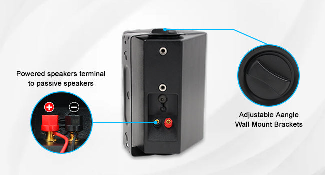 Herdio Outdoor Speaker Set