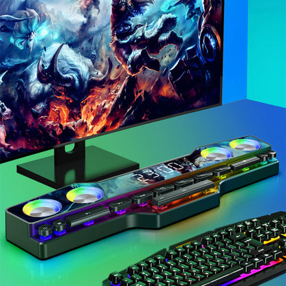 Desktop Esports Bluetooth Speaker – 10 W, USB Powered, RGB Gaming Vibes