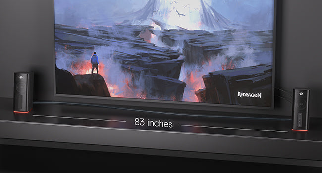 Redragon GS814 Stereo Desktop Speakers