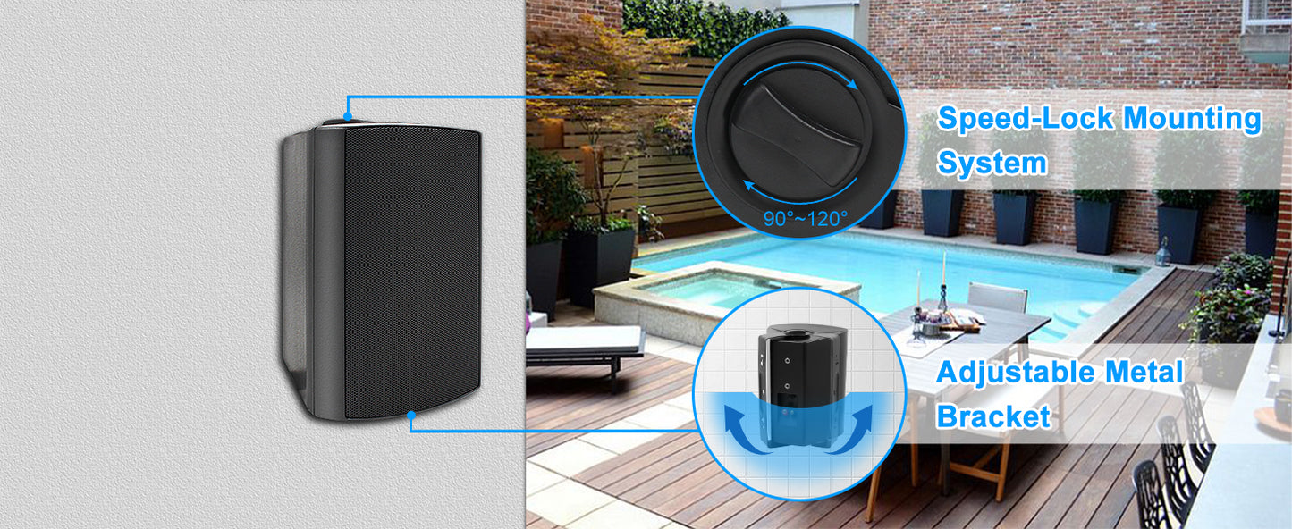 Herdio Outdoor Speaker Set