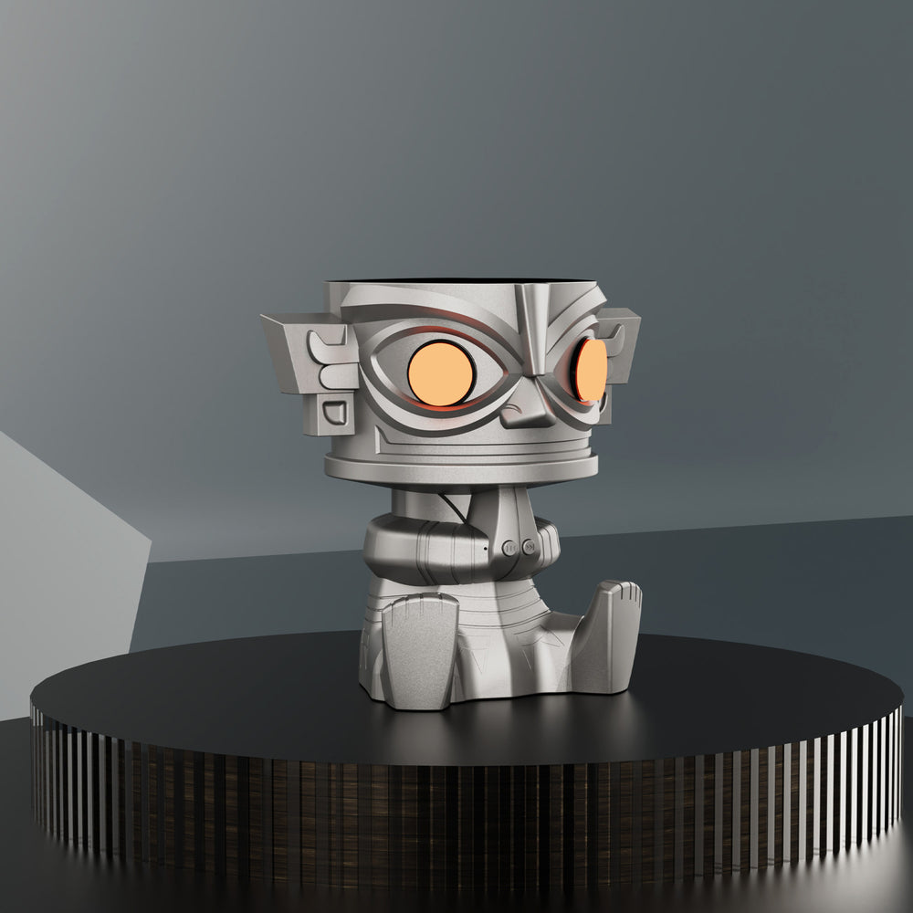 Tiki-Style Mini Bluetooth Speaker