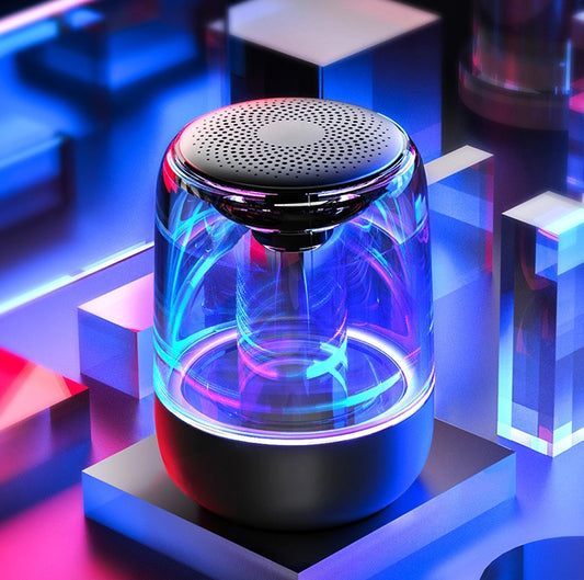 C7 Wireless Bluetooth Speaker – 5 W LED Light, 1000 mAh Battery, TWS