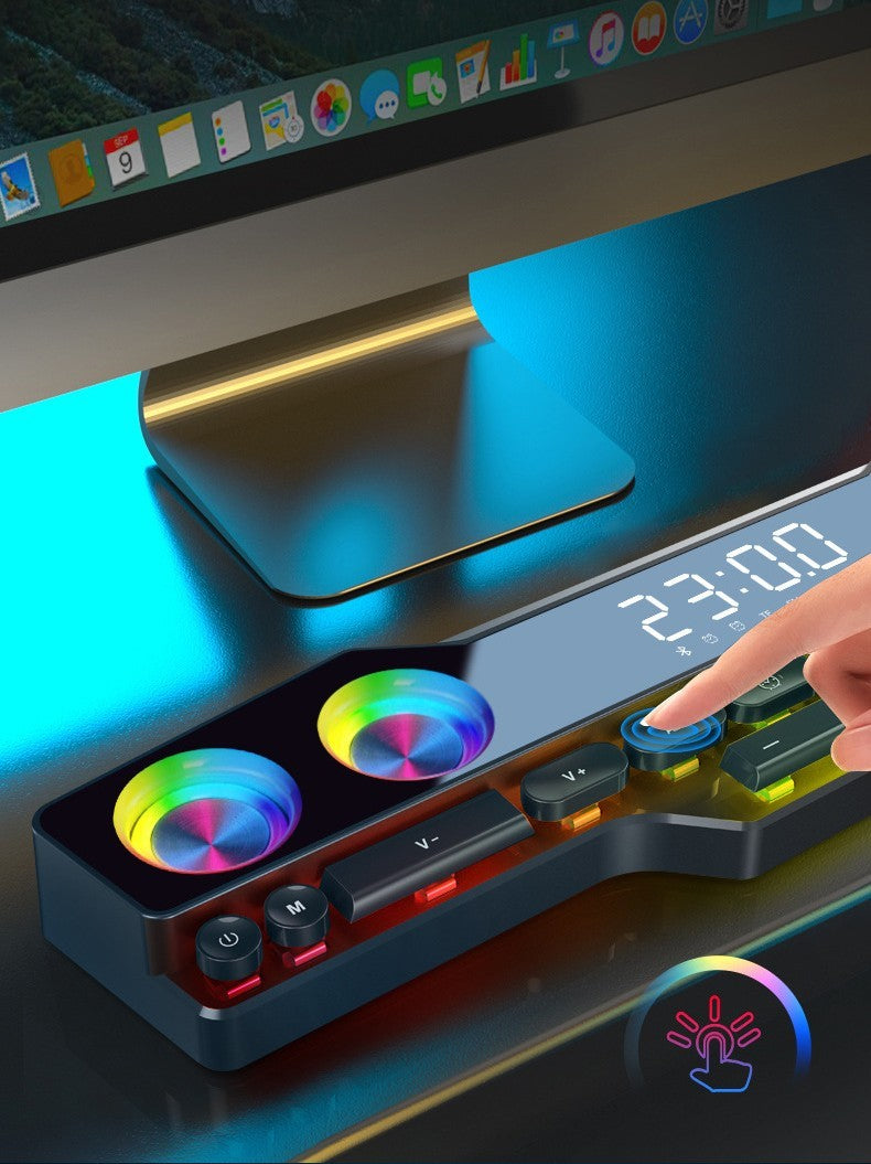 Desktop Esports Bluetooth Speaker – 10 W, USB Powered, RGB Gaming Vibes