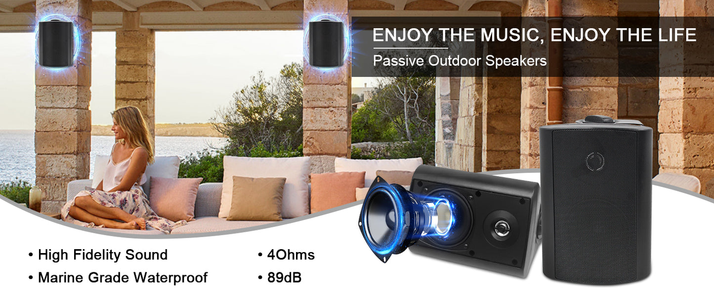 Herdio Outdoor Speaker Set