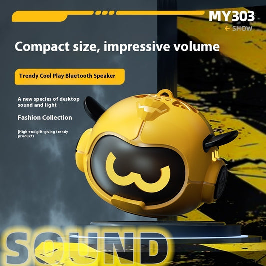 Home Wireless Mini Bluetooth Speaker – Compact Sound, USB & AUX Support