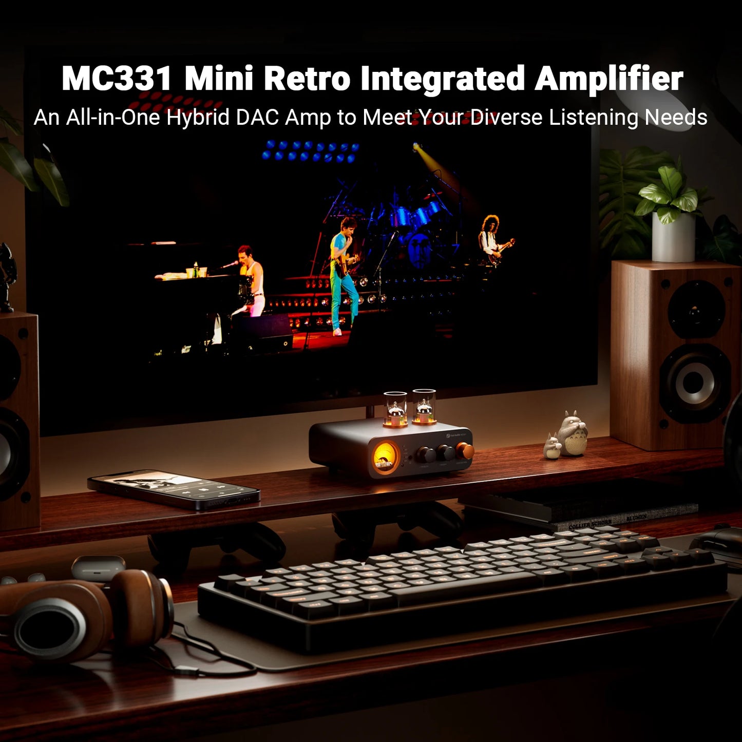 Fosi Audio MC331 HiFi Integrated Amplifier