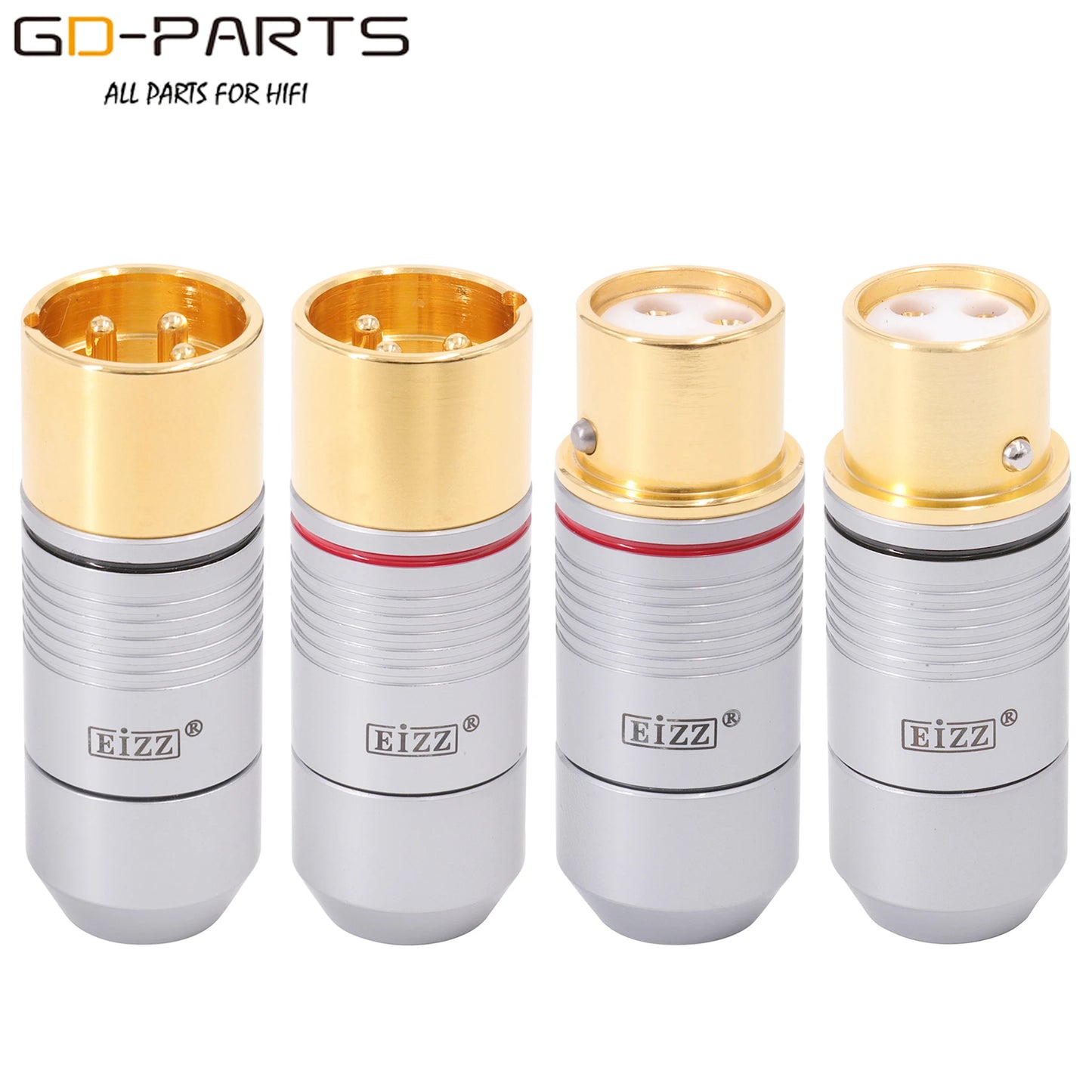 EIZZ Tellurium Copper XLR Connector