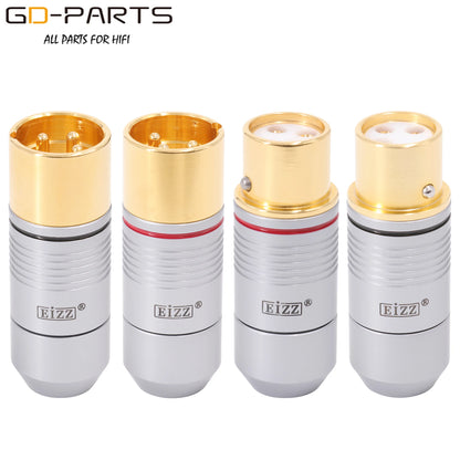 EIZZ Tellurium Copper XLR Connector