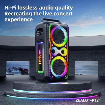 ZEALOT TIDAL PT21 Party Speaker