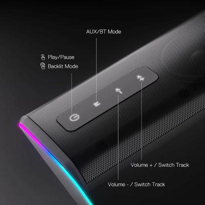 Redragon GS814 Stereo Desktop Speakers