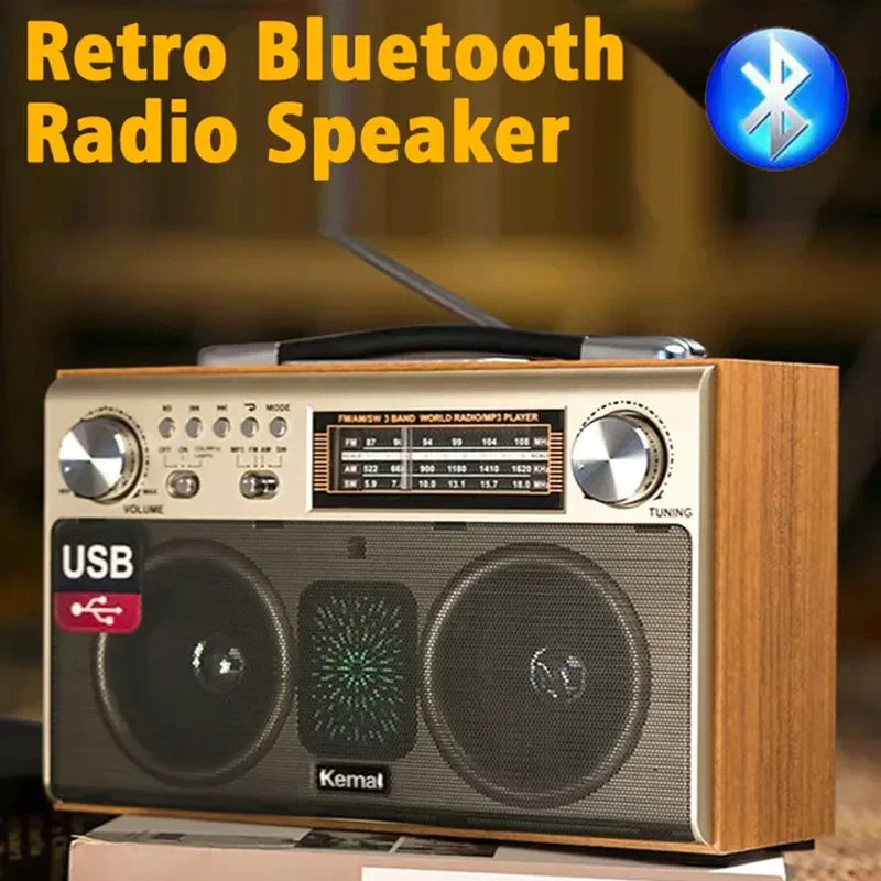 EchoWood Classic Radio Speaker