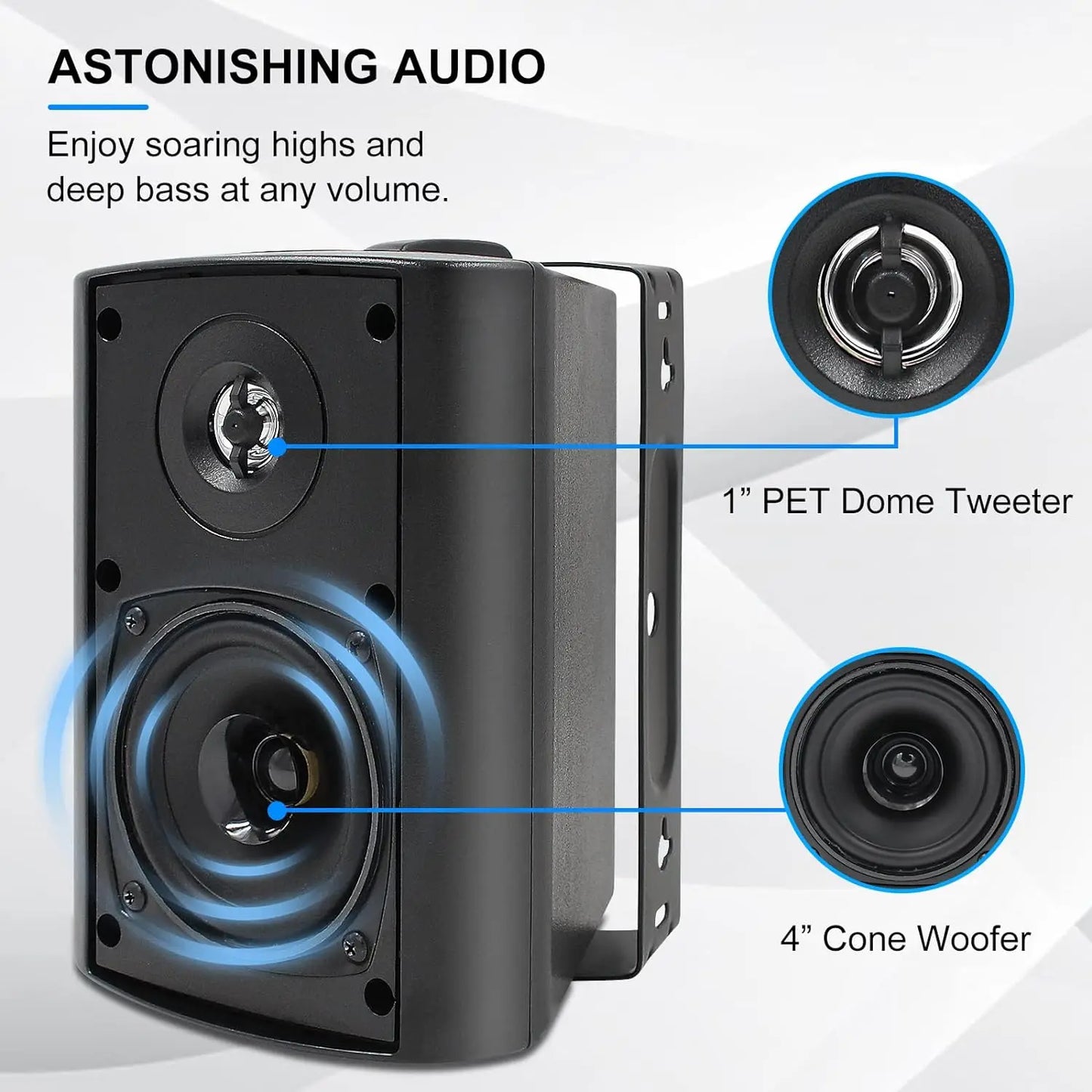 Herdio Outdoor Speaker Set