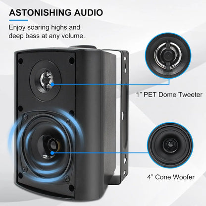 Herdio Outdoor Speaker Set