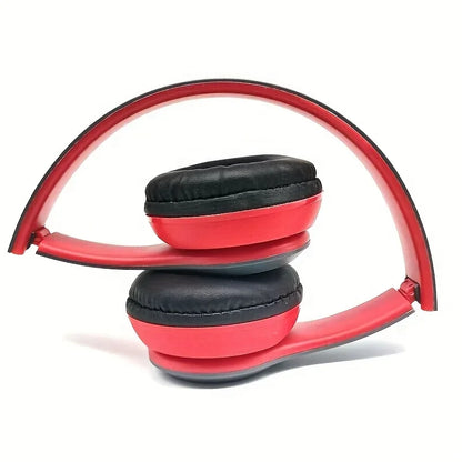 AeroBass™ P47 Wireless Headphones – Foldable Bluetooth 5.0 Stereo with Mic