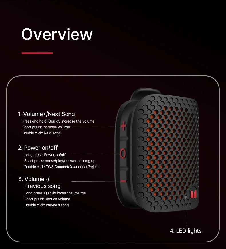 Monster M3 Clip Speaker