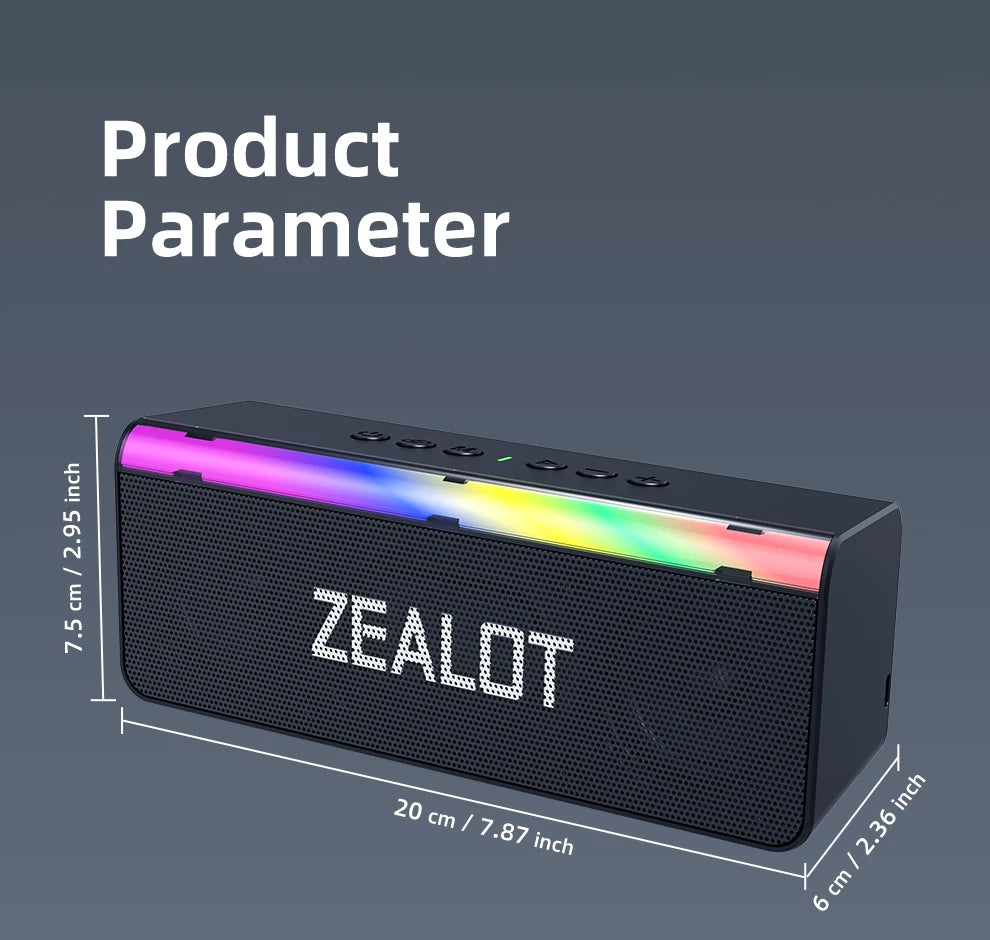 Zealot S72 Portable Speaker