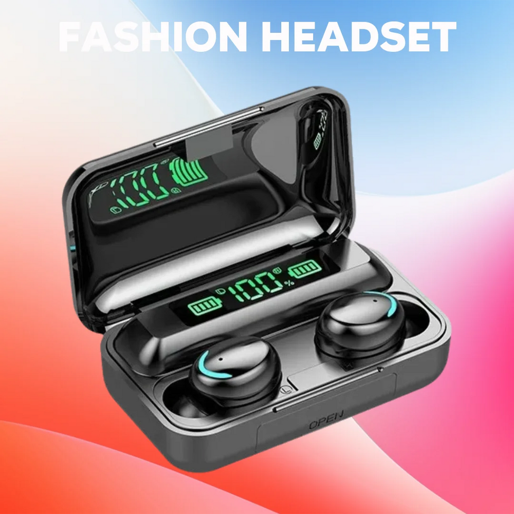 F9 TWS Wireless Earbuds – Bluetooth 5.0 In-Ear Headphones with Charging Case