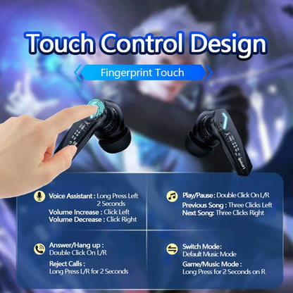 Lenovo GM2 Pro Gaming Earphones Bluetooth 5.3 Sport - Edmund & Co.