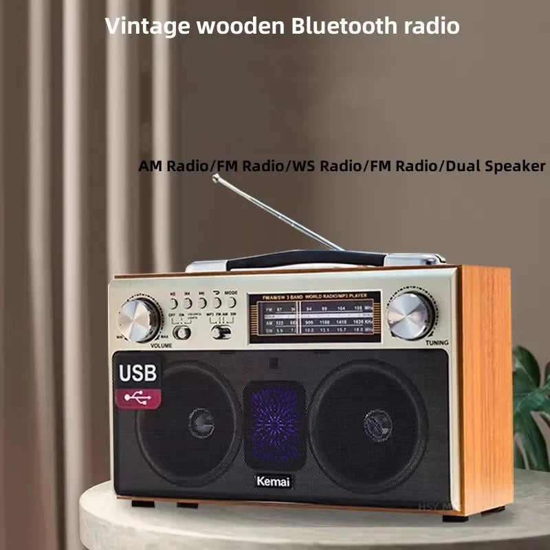 EchoWood Classic Radio Speaker