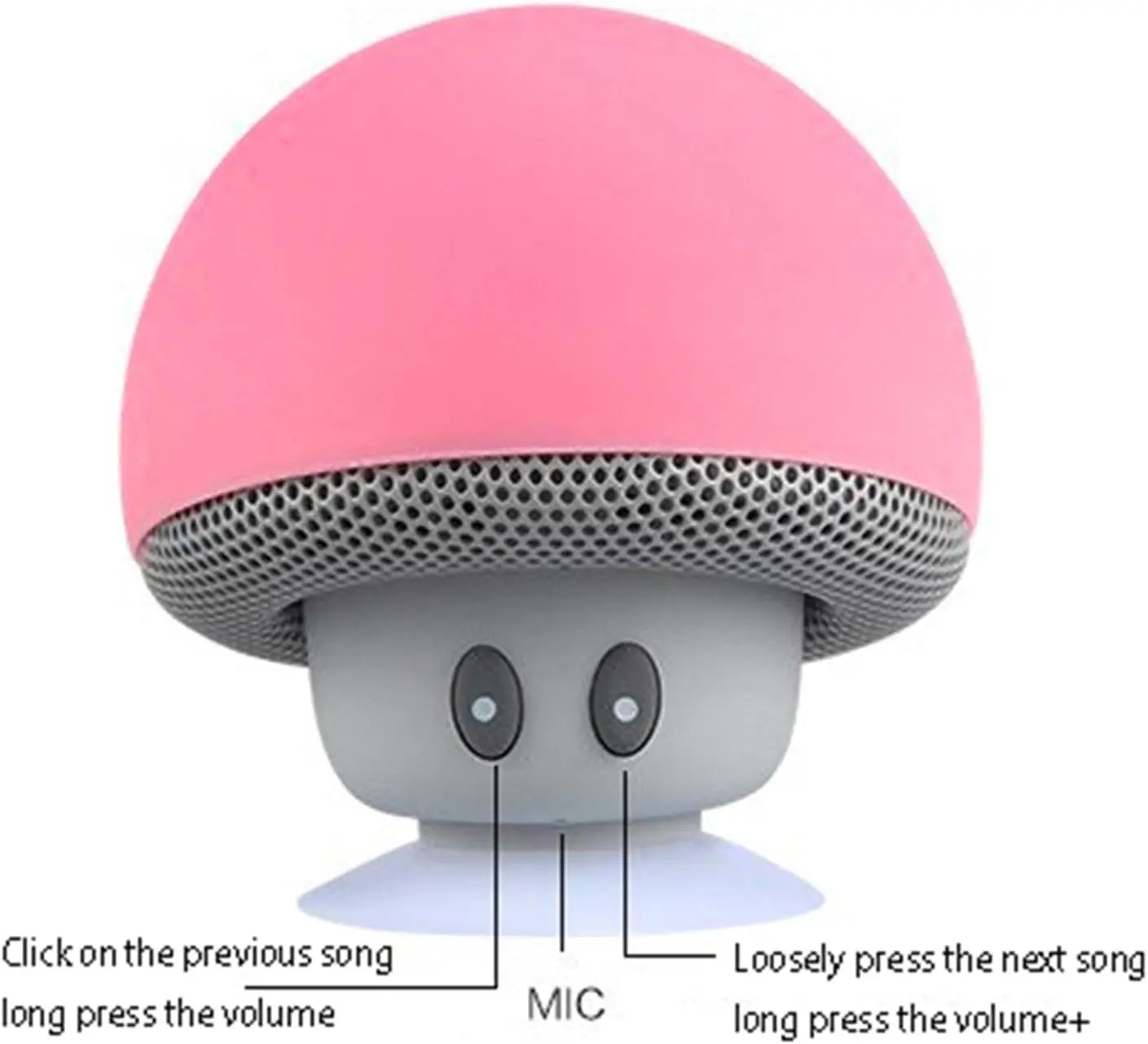 MushBeat Suction Speaker