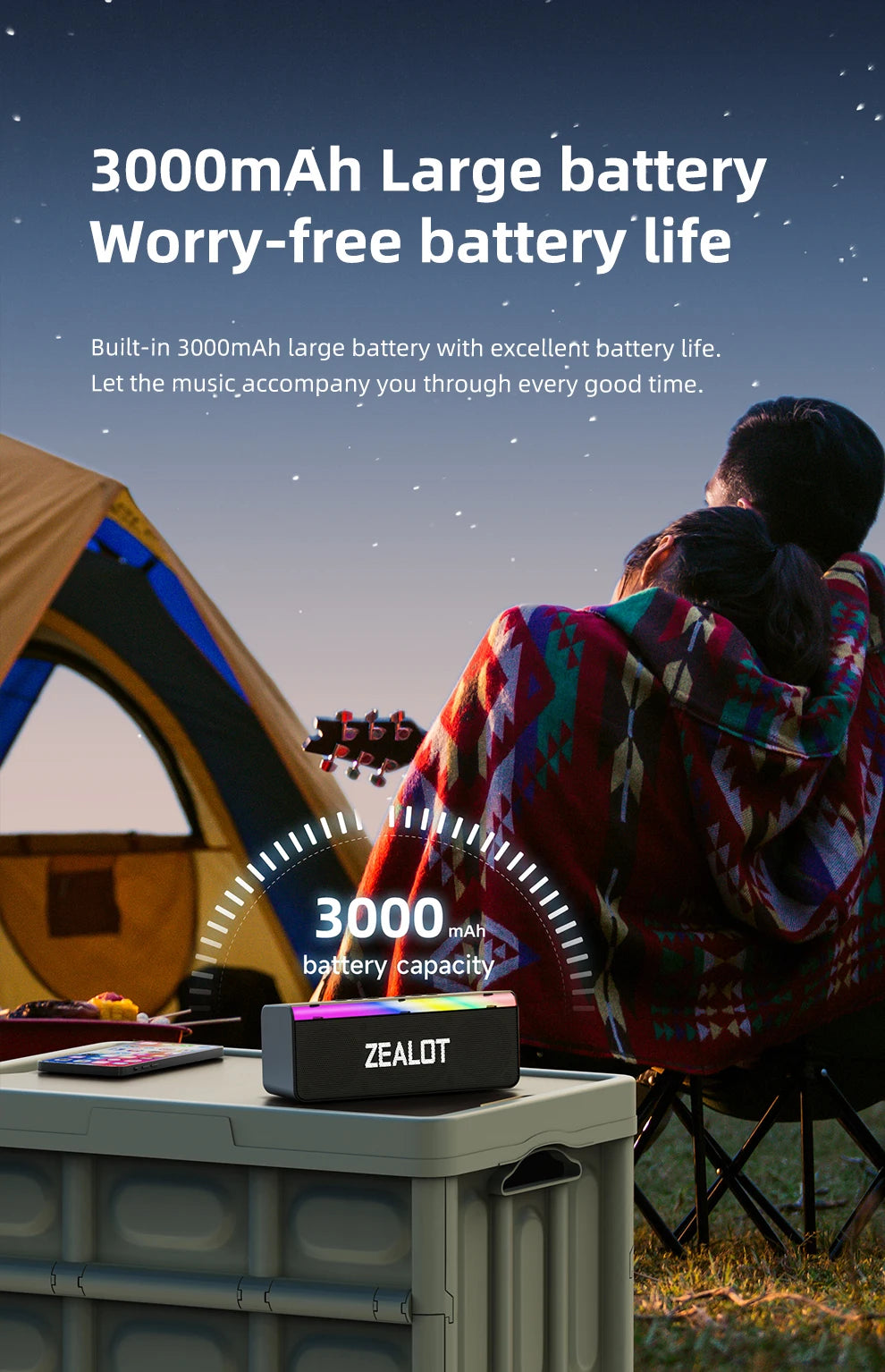 Zealot S72 Portable Speaker