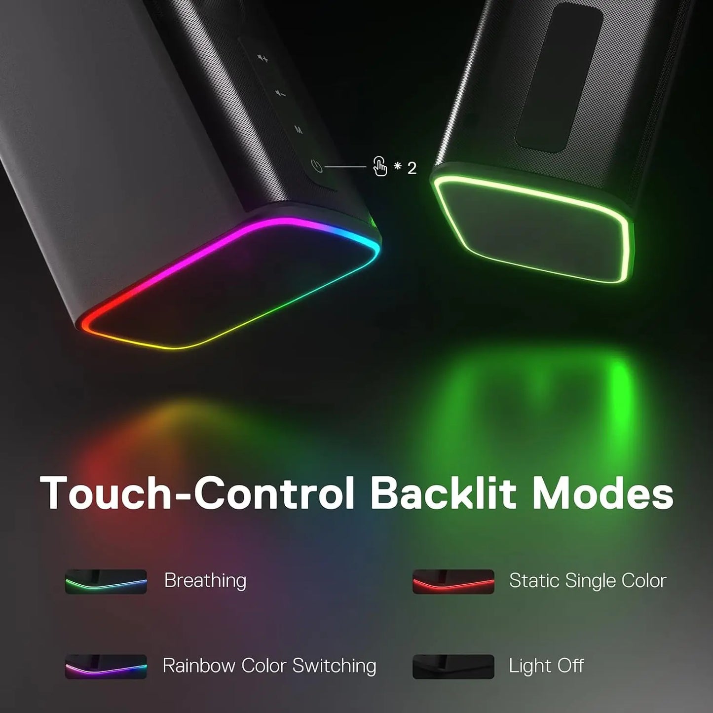 Redragon GS814 Stereo Desktop Speakers