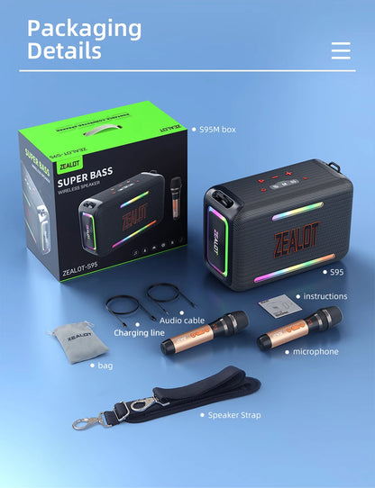 ZEALOT S95 Power Speaker