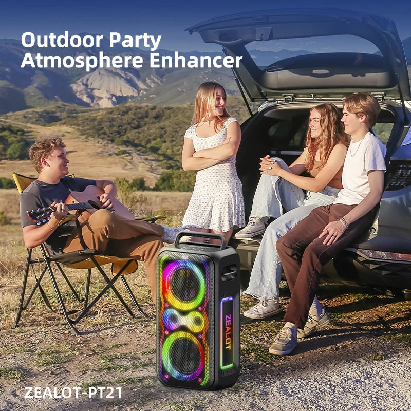 ZEALOT TIDAL PT21 Party Speaker