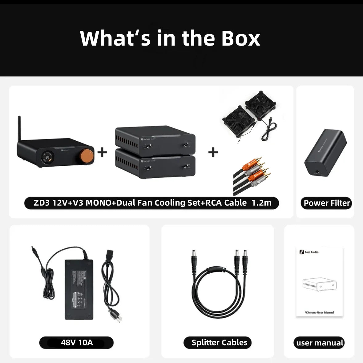 Fosi Audio ZD3 Balanced Desktop DAC