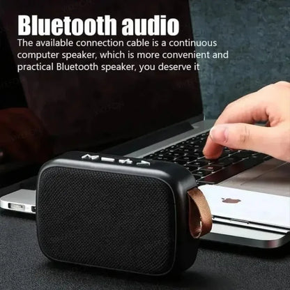 PulseBeat™ Mini Soundbar – Wireless Bluetooth 5.0 Speaker with HiFi Audi0