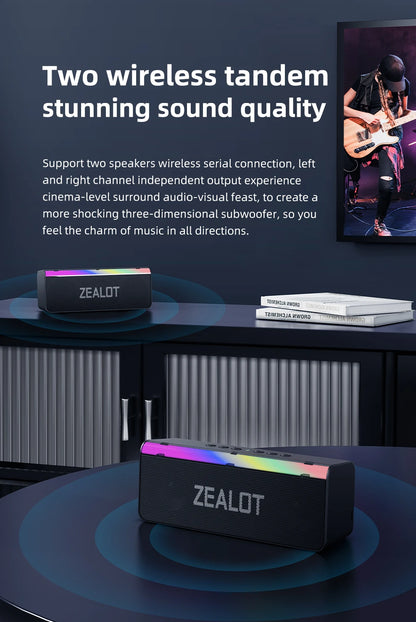 Zealot S72 Portable Speaker