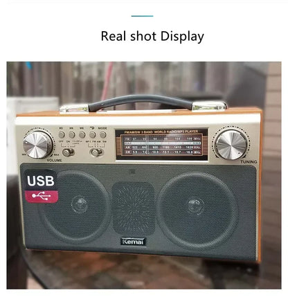 EchoWood Classic Radio Speaker