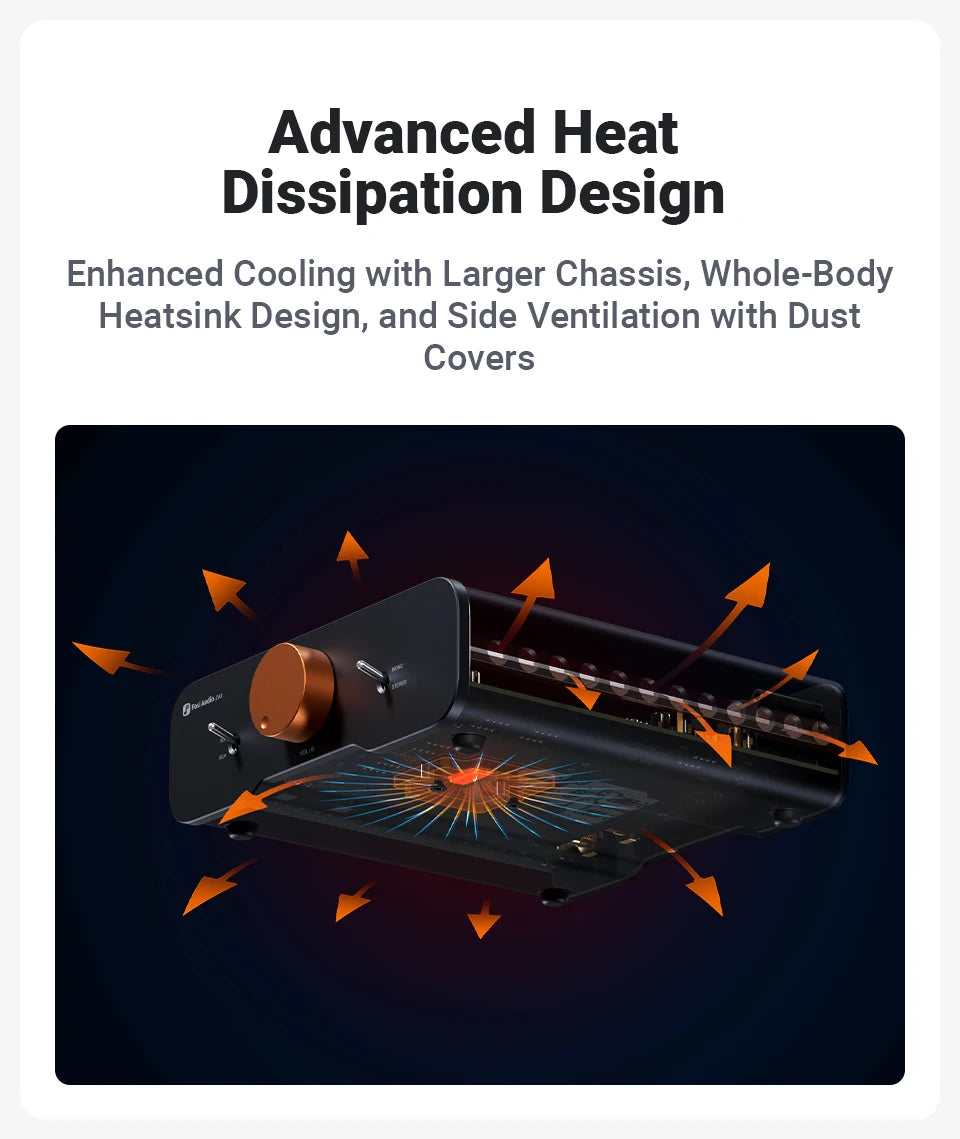 Fosi Audio ZA3 Balanced Power Amplifier