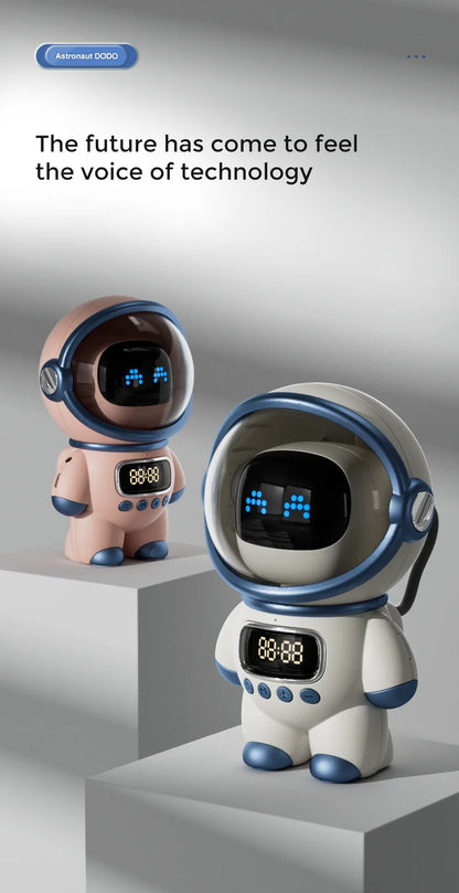 CosmoBeat™ Astronaut Bluetooth Speaker – Nightlight, FM Radio & Subwoofer