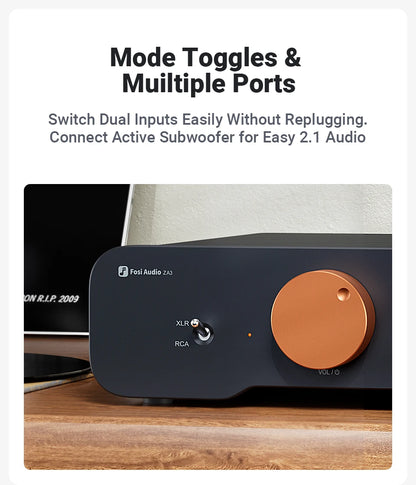 Fosi Audio ZA3 Balanced Power Amplifier