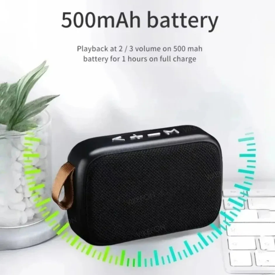 PulseBeat™ Mini Soundbar – Wireless Bluetooth 5.0 Speaker with HiFi Audi0