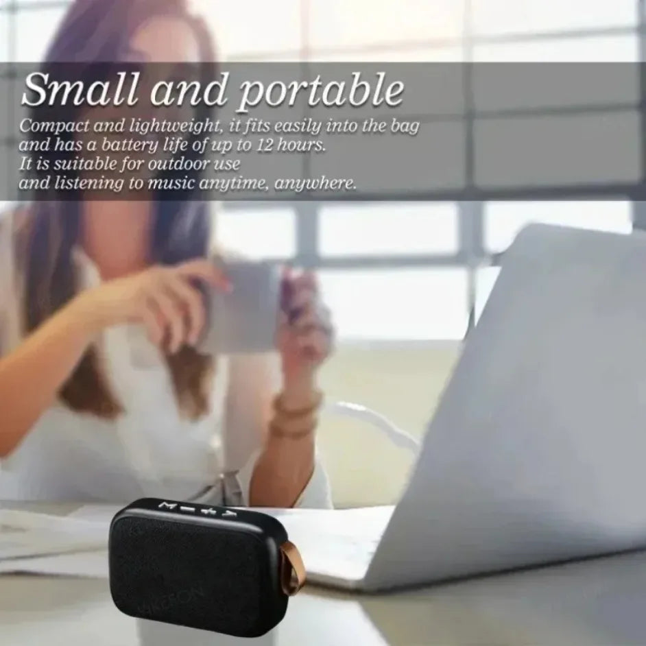PulseBeat™ Mini Soundbar – Wireless Bluetooth 5.0 Speaker with HiFi Audi0