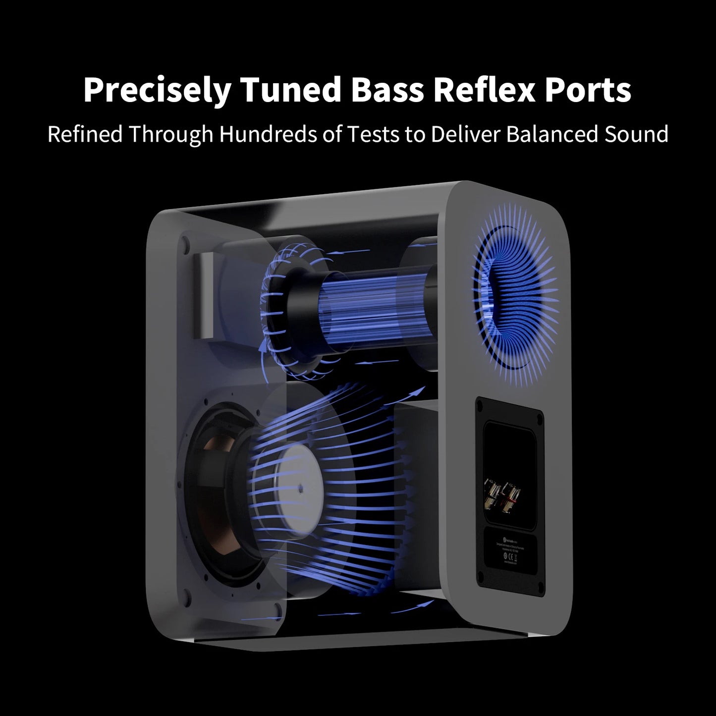 Fosi SP601 Hi-Fi Bookshelf Speakers