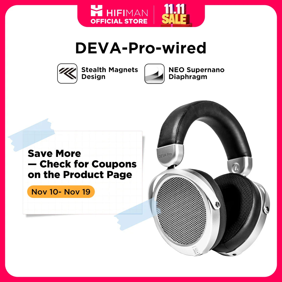 HIFIMAN Deva Pro Planar Headphones