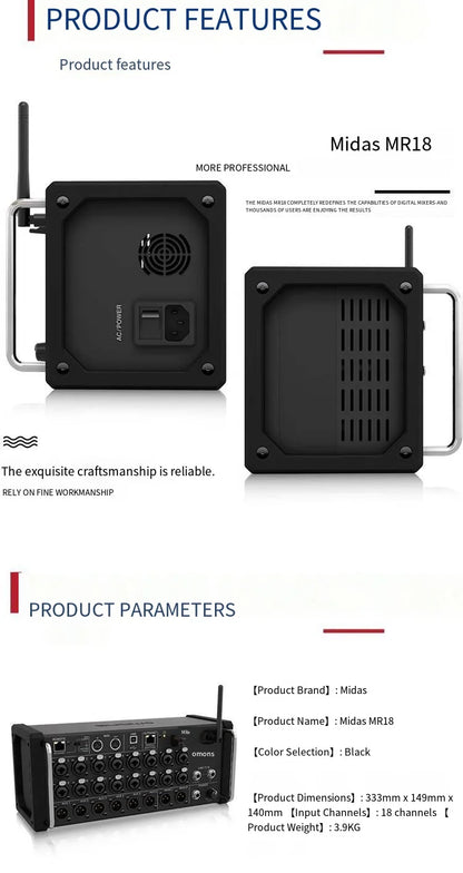 Midas Live Digital Mixer