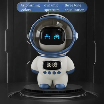 CosmoBeat™ Astronaut Bluetooth Speaker – Nightlight, FM Radio & Subwoofer